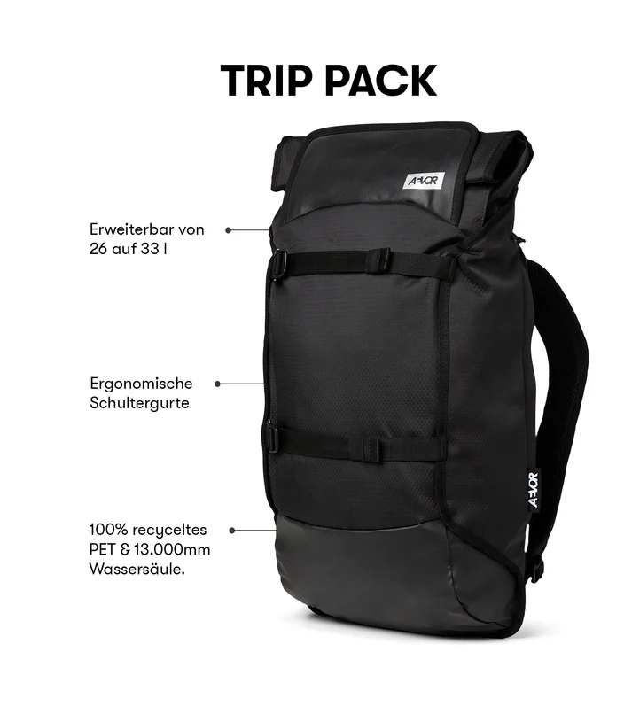 
                  
                    Proof Black Trip Pack Backpack
                  
                