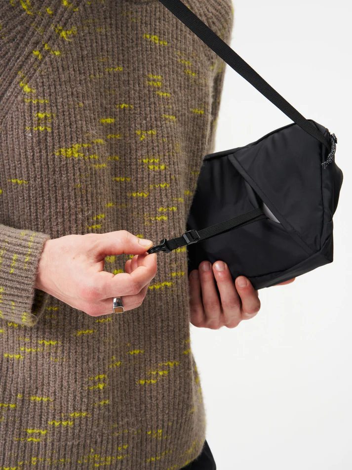 
                  
                    Ripstop Black Sacoche Bag
                  
                