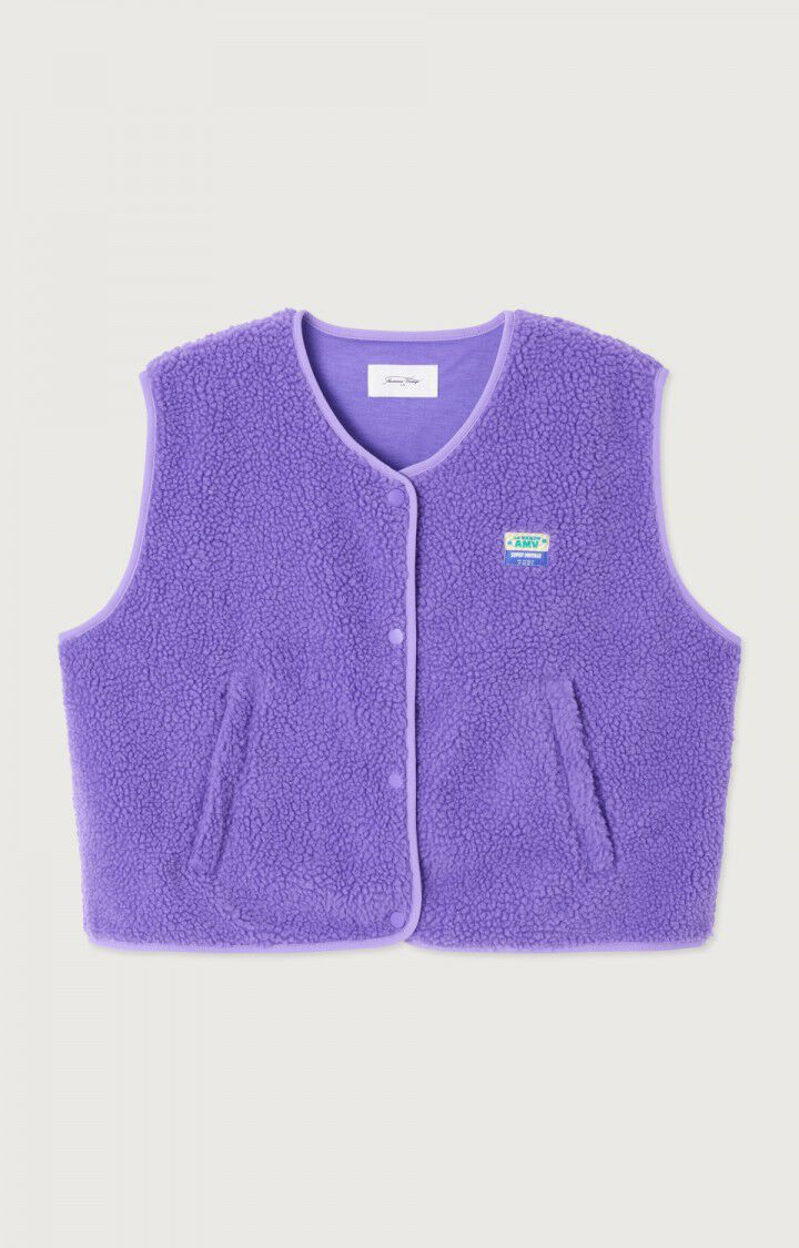 HOKTOWN Lila ärmellose Jacke