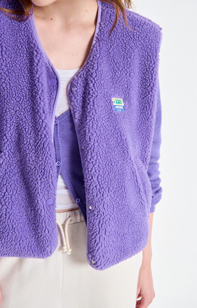 
                  
                    HOKTOWN Lila ärmellose Jacke
                  
                