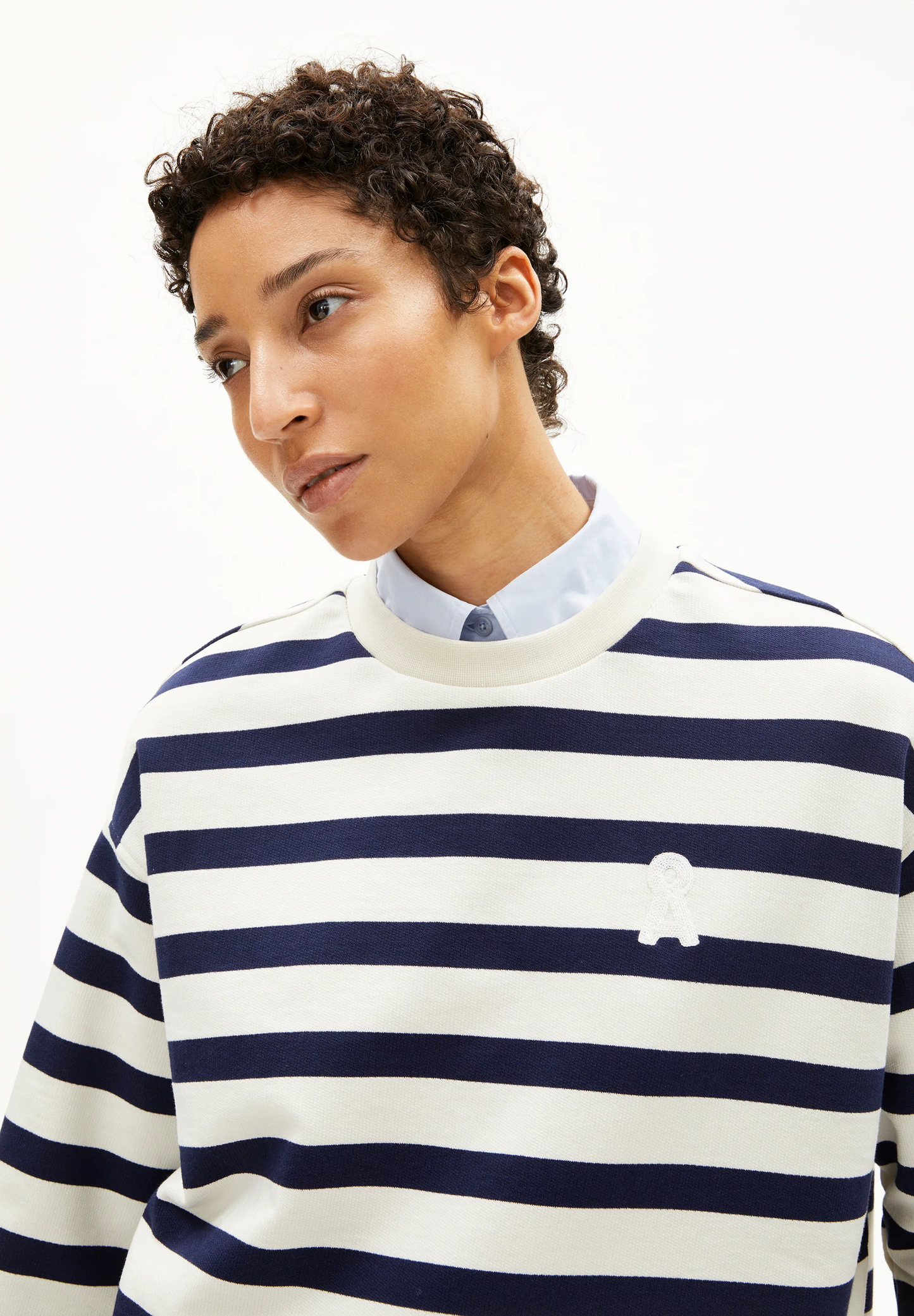 
                  
                    ICONIC Å FRANKAA BOLD Undyed Tinted Navy Jumper
                  
                