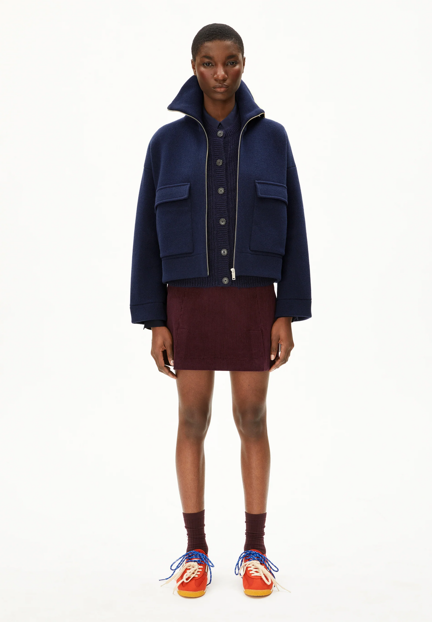 
                  
                    JOANIAAS Tinted Navy Jacket
                  
                