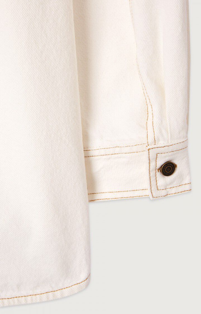 
                  
                    JOZASTREET Off White Denim Shirt
                  
                