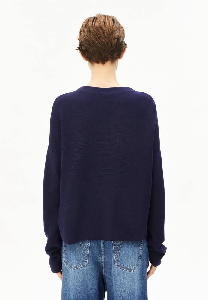 
                  
                    MERINAA LINKS LINKS Tinted Navy Jumper
                  
                