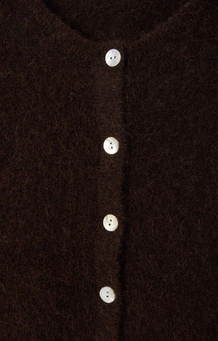
                  
                    VITOW Coffee Melange Cardigan
                  
                