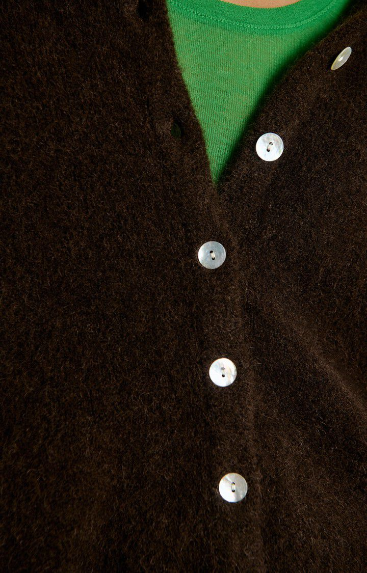 
                  
                    VITOW Coffee Melange Cardigan
                  
                