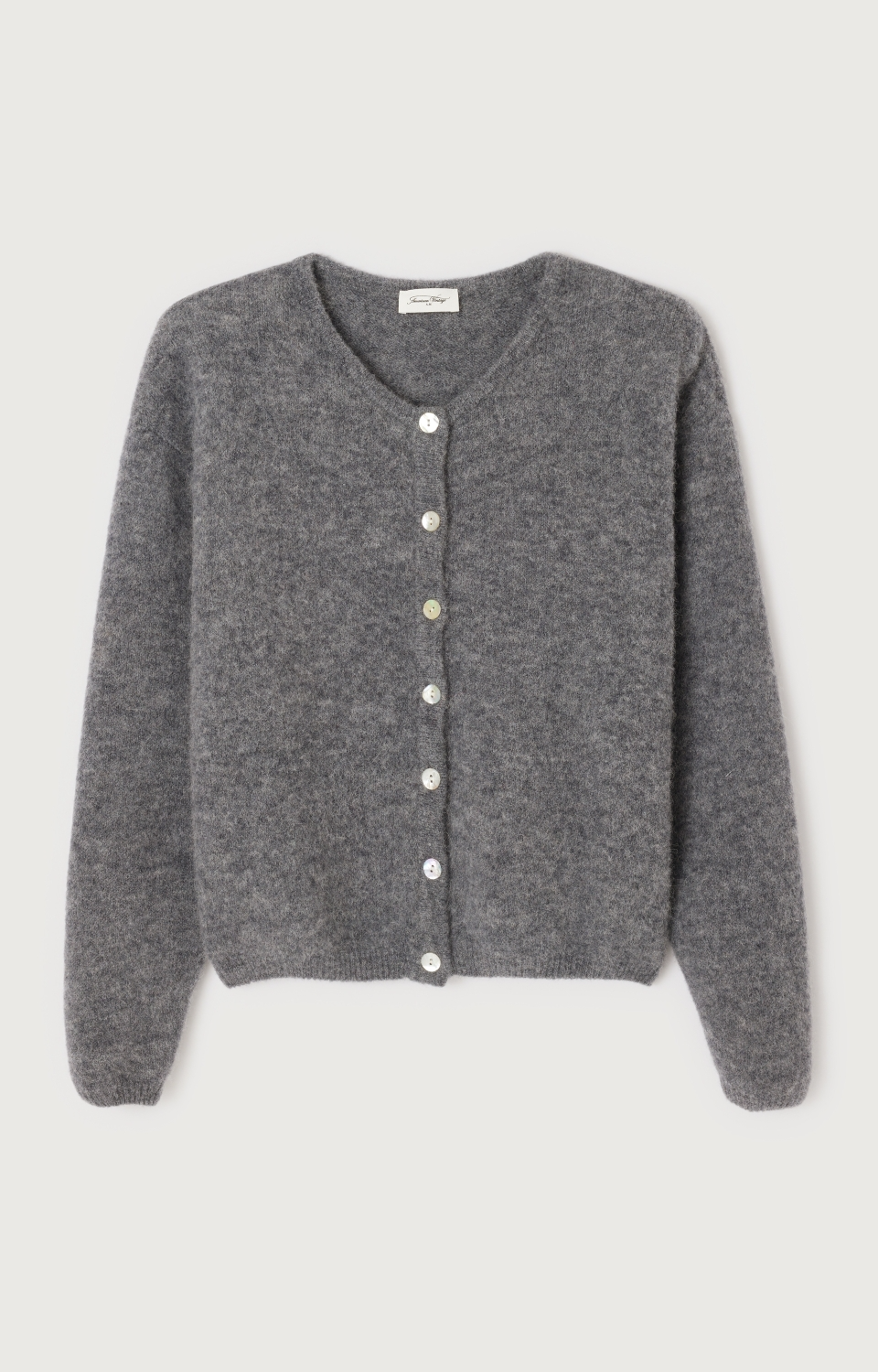 
                  
                    VITOW Steel Melange Cardigan
                  
                