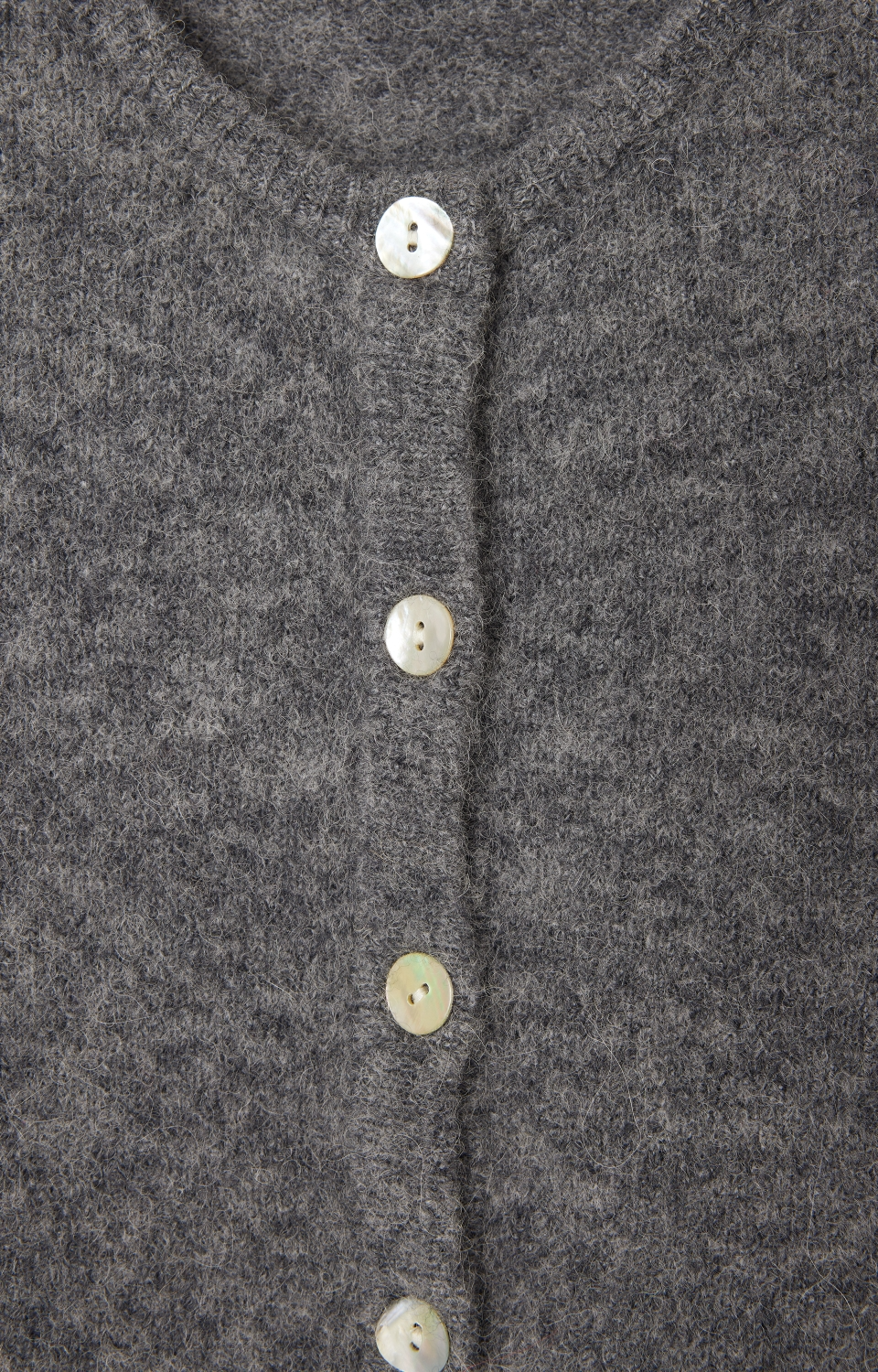 
                  
                    VITOW Steel Melange Cardigan
                  
                