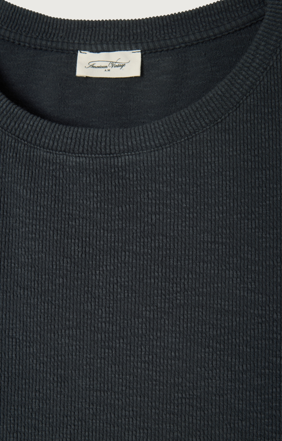
                  
                    YRUKI Schieferfarbenes, lockeres T-Shirt mit Rundhalsausschnitt und 7/8-Ärmeln
                  
                