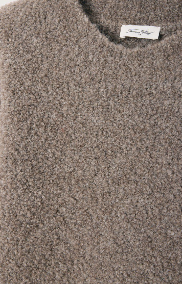 
                  
                    ZOLLY Taupe Melange Kurzarmpullover
                  
                