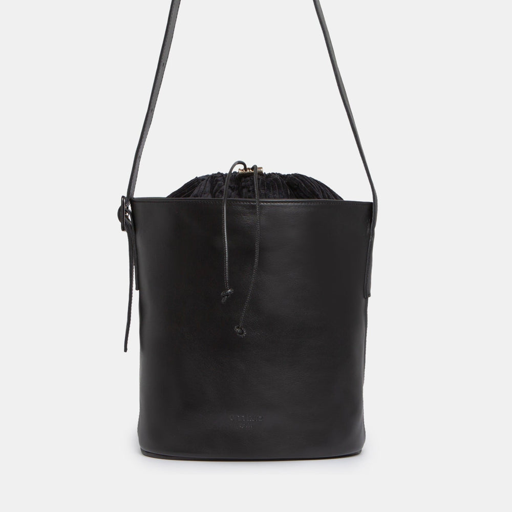 
                  
                    Black Nappa Leather Bag
                  
                