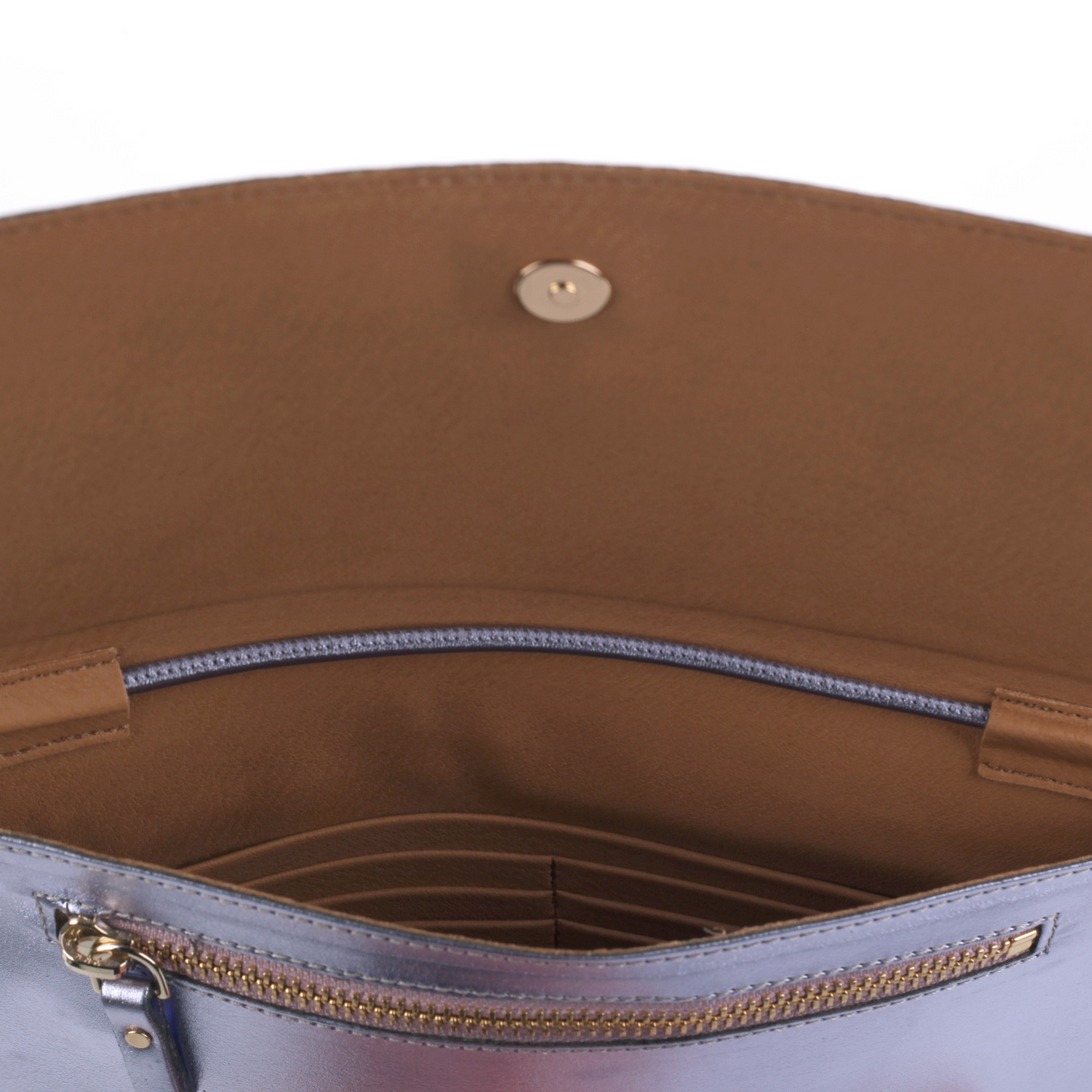 
                  
                    Fluorita Thin Clutch Metallic Bag
                  
                