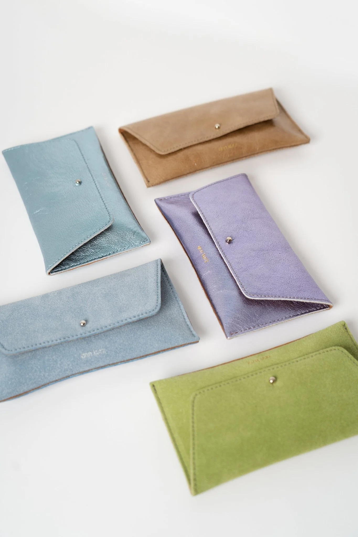 
                  
                    Hawaian Blue Metallic Mini Envelope Wallet
                  
                