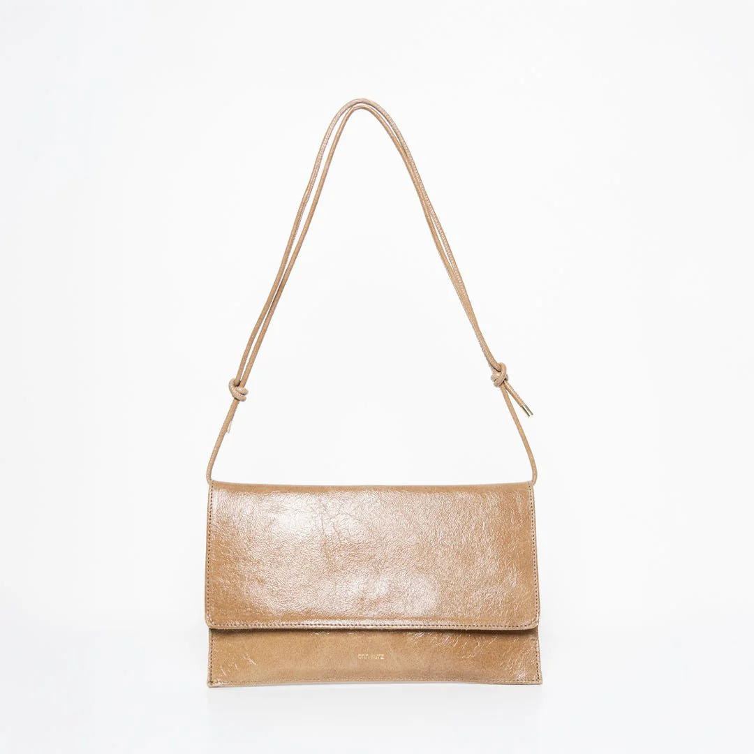
                  
                    Taupe Stark Thin Clutch Bag
                  
                