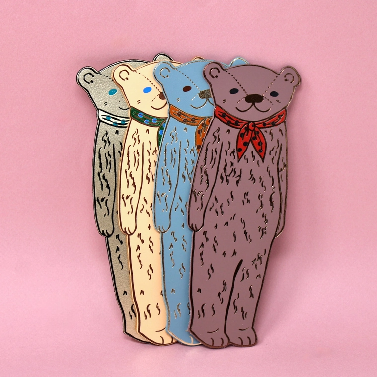 
                  
                    Heritage Blue Bear Bookmark
                  
                