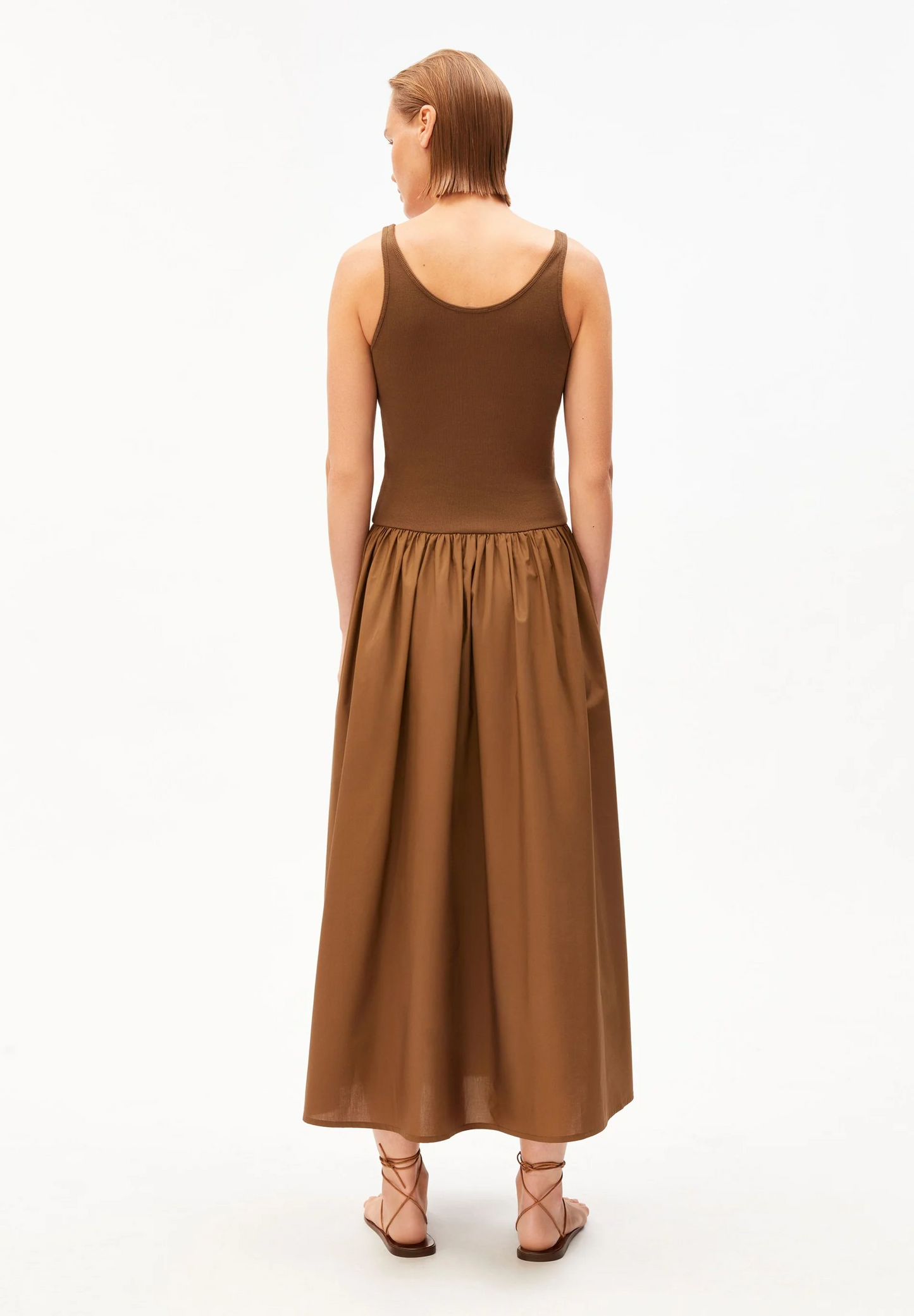 
                  
                    DRIED PALM MATERIAL MIX DRESS
                  
                