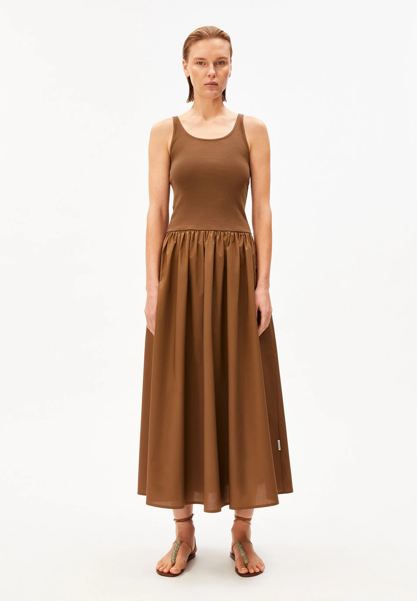 
                  
                    DRIED PALM MATERIAL MIX DRESS
                  
                
