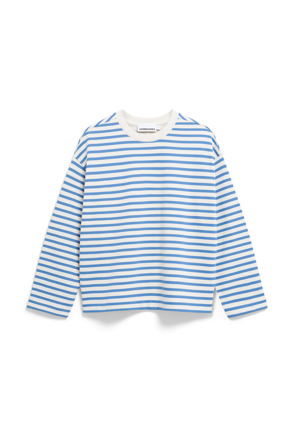 FRANKAA MAARLEN – Ungefärbter Pullover mit dunklen Morgenstreifen