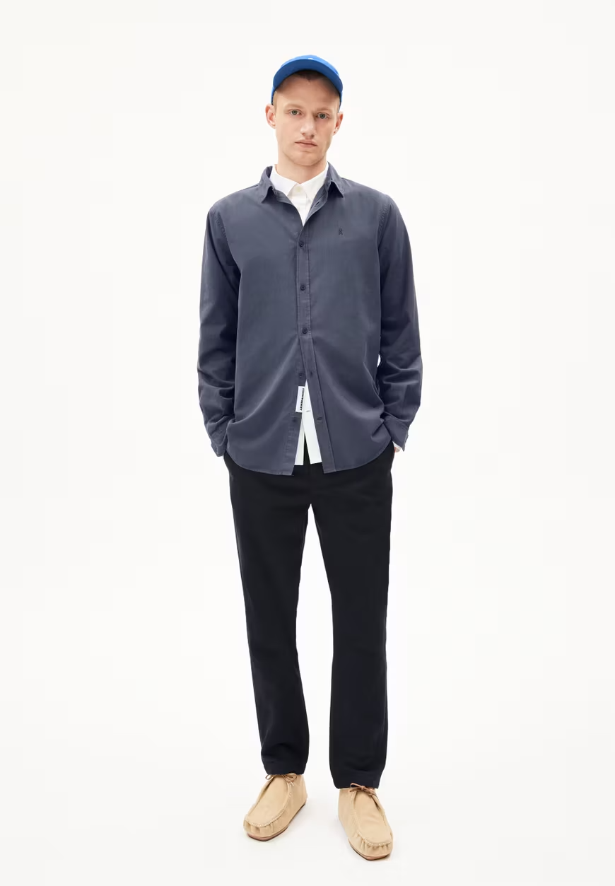
                  
                    GIAALO Moonlight Gray Relaxed Shirt
                  
                