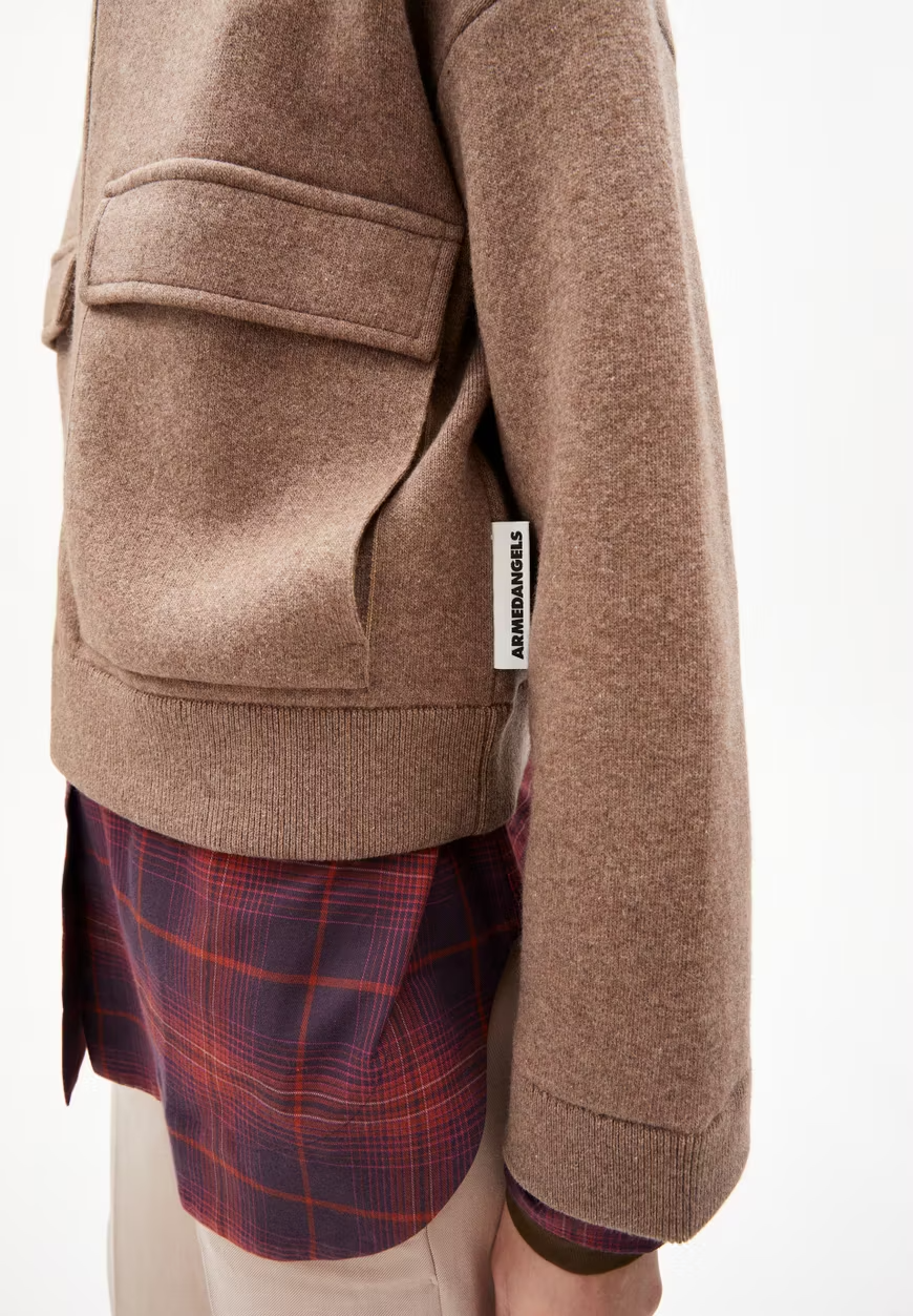 
                  
                    JOANIAAS Cinnamon Dust Melange Jacket
                  
                
