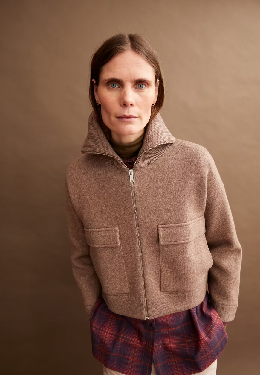 
                  
                    JOANIAAS Cinnamon Dust Melange Jacket
                  
                