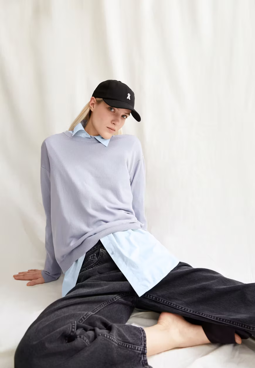 
                  
                    LARUNAA – Lockerer Strickpullover „Misty Morning“
                  
                