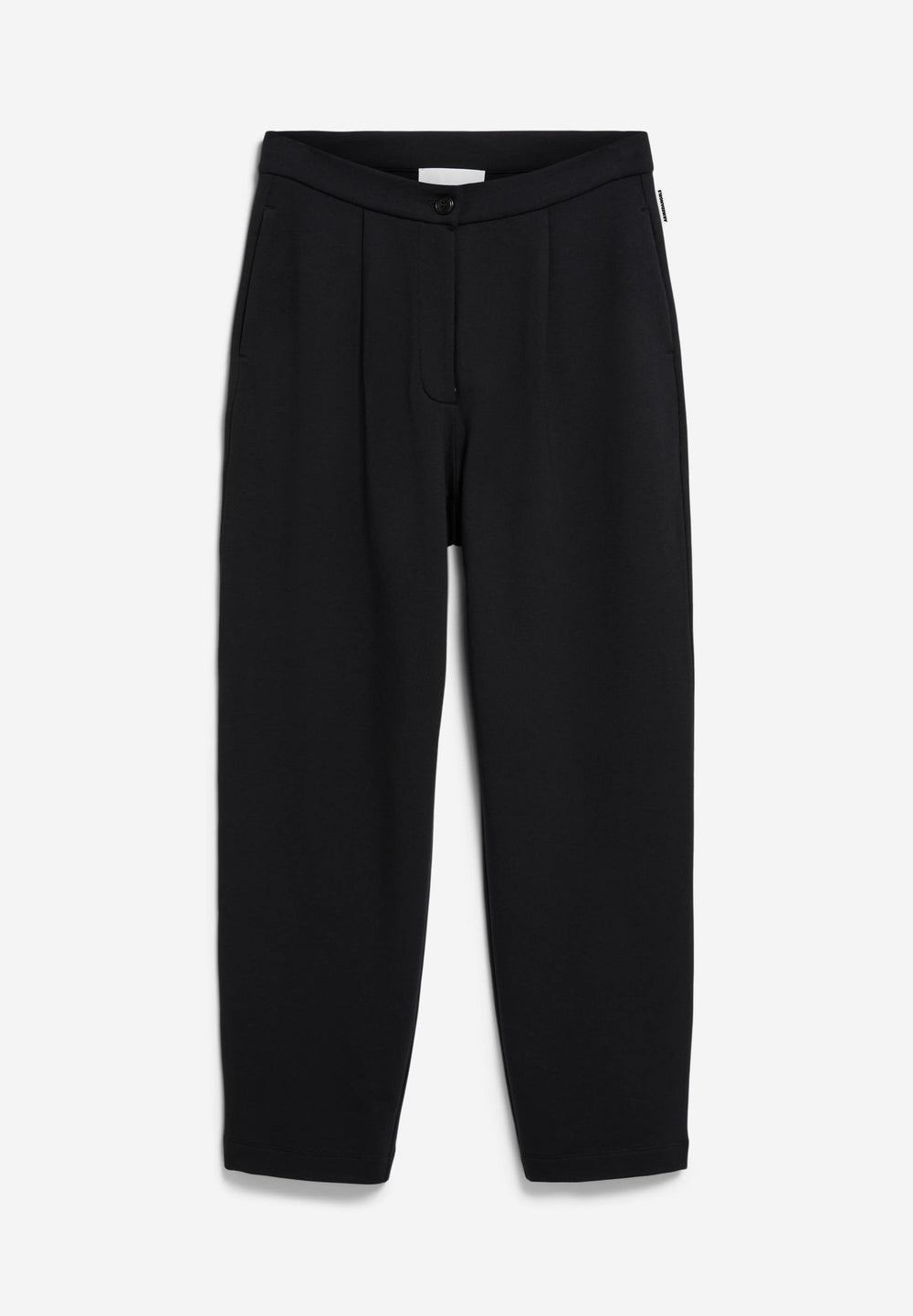 LIRAA LOU Schwarze, entspannte Jersey-Hose