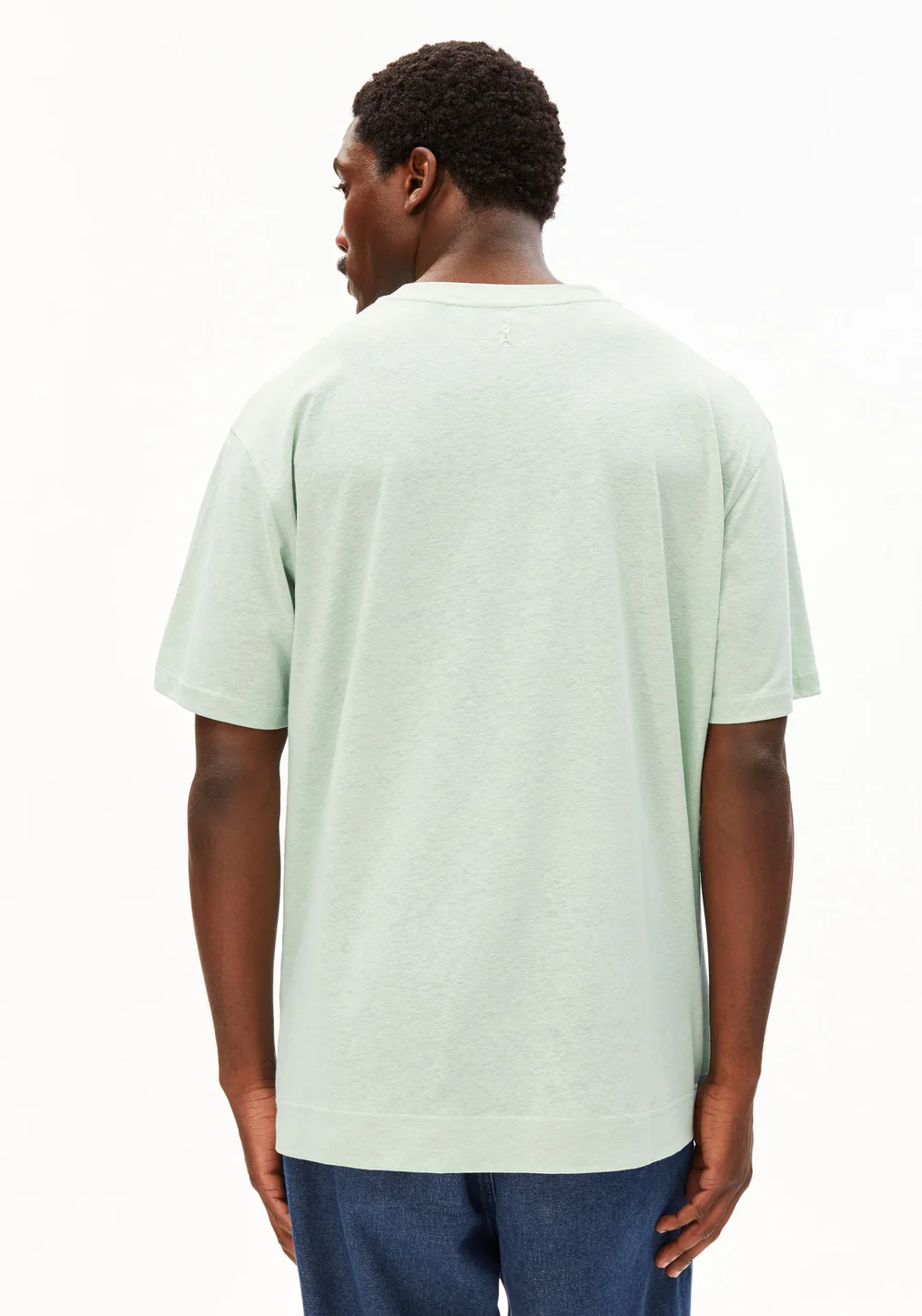 
                  
                    MAARKOS Foam Linen Blend T-Shirt
                  
                