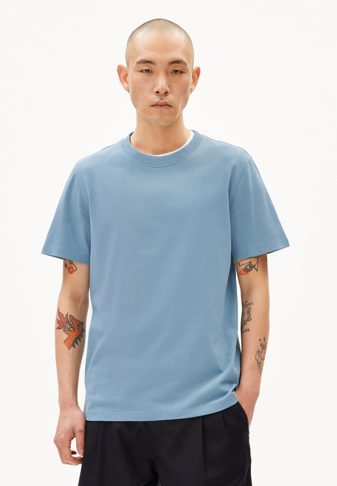 
                  
                    MAARKOS Pigment Blue Relaxed T-Shirt
                  
                