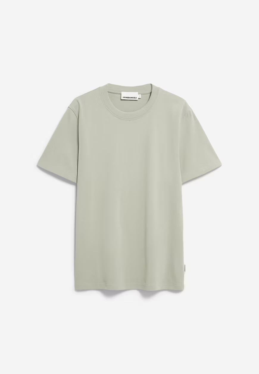 MAARKOS Seegrünes entspanntes T-Shirt