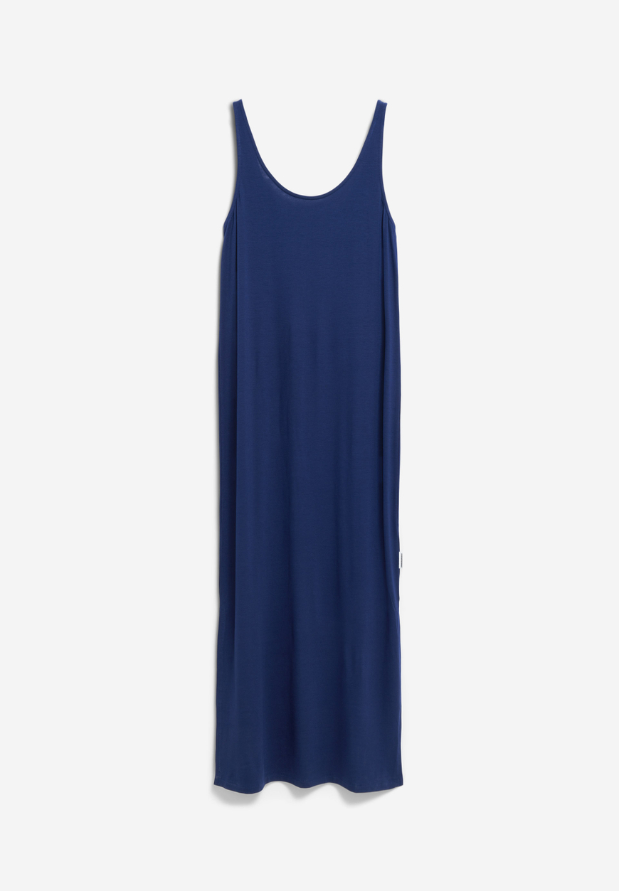 MAELIAA Blue Noon Einfarbiges Jerseykleid