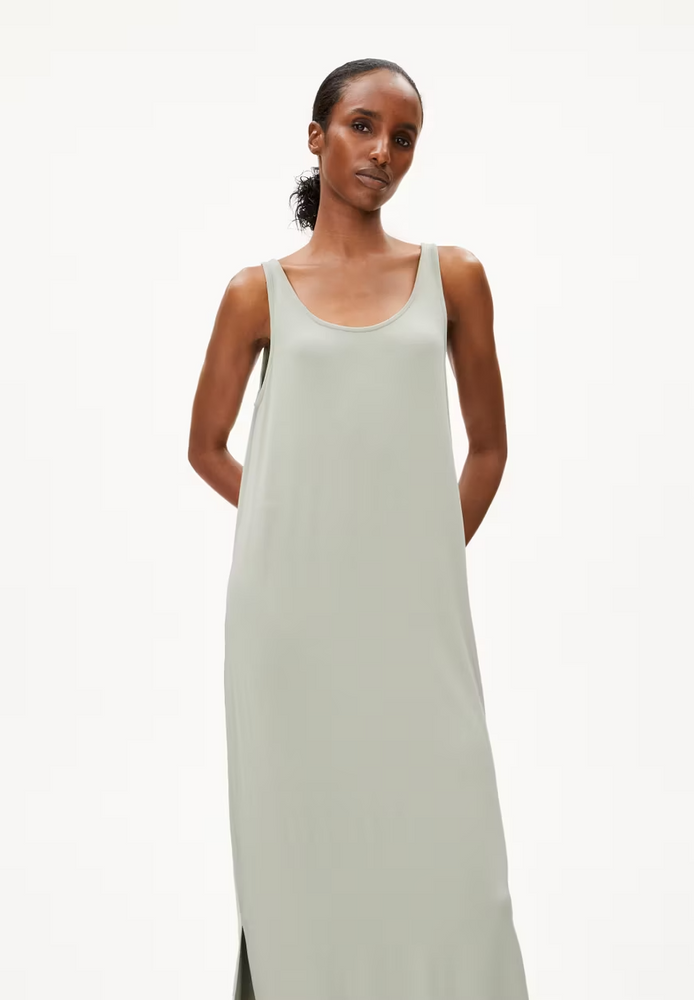 
                  
                    MAELIAA Seegrünes, einfarbiges Jerseykleid
                  
                