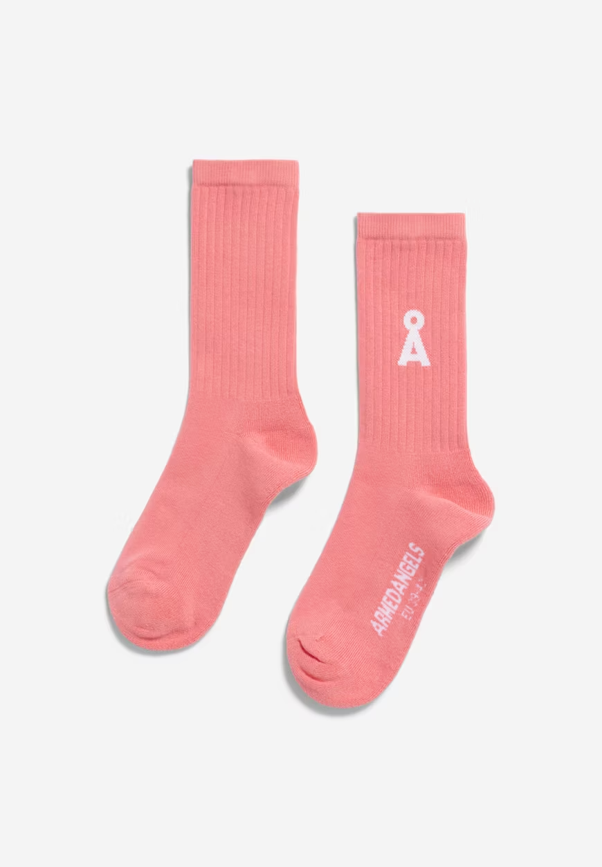 SAAMUS BOLD Dark Peony Socks