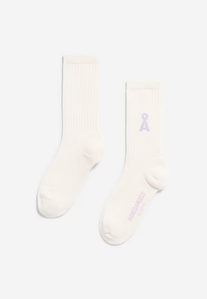 
                  
                    SAAMUS BOLD Oatmilk Lavender Light Socks
                  
                