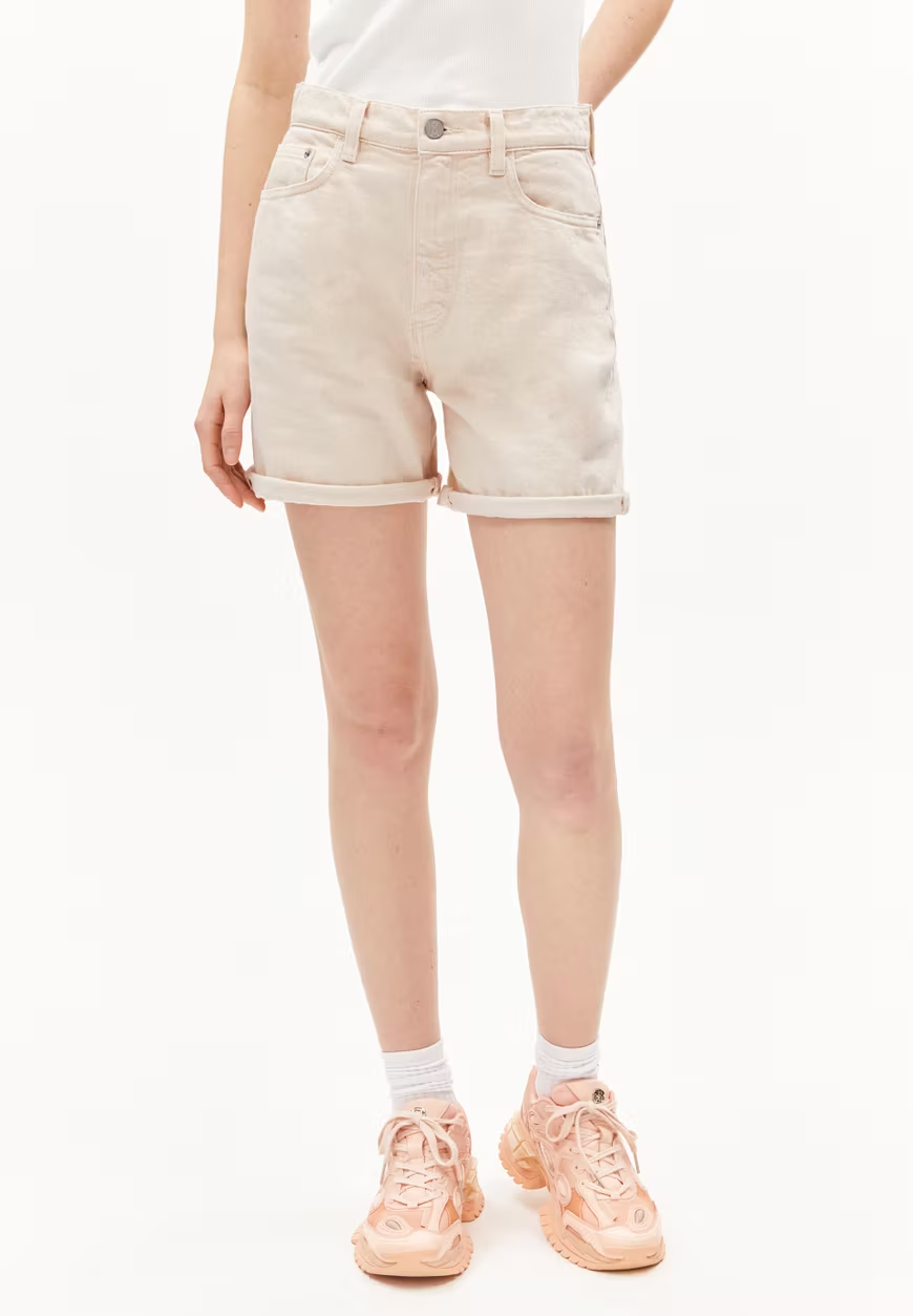 
                  
                    SHEAARI Undyed Jeans Shorts
                  
                