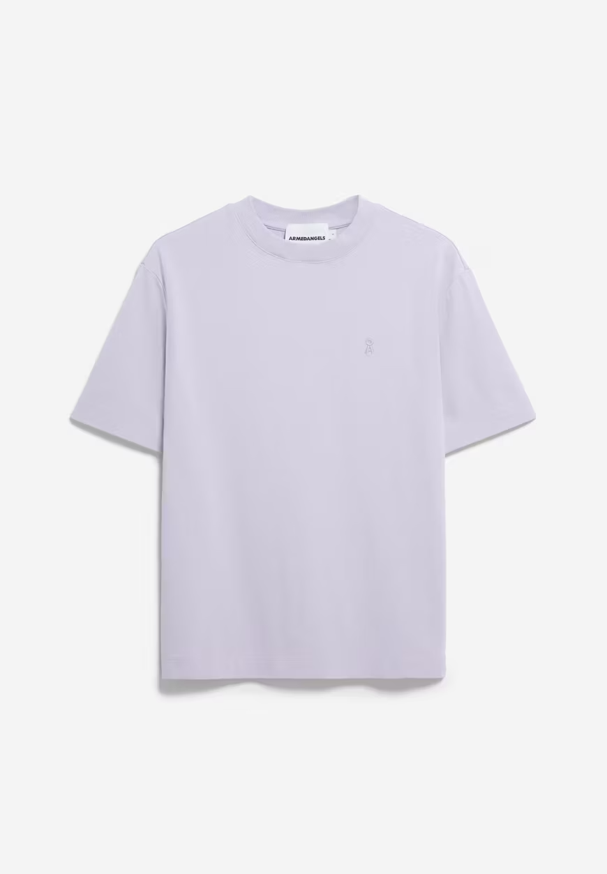 TARJAA Weiches lilafarbenes, lockeres T-Shirt