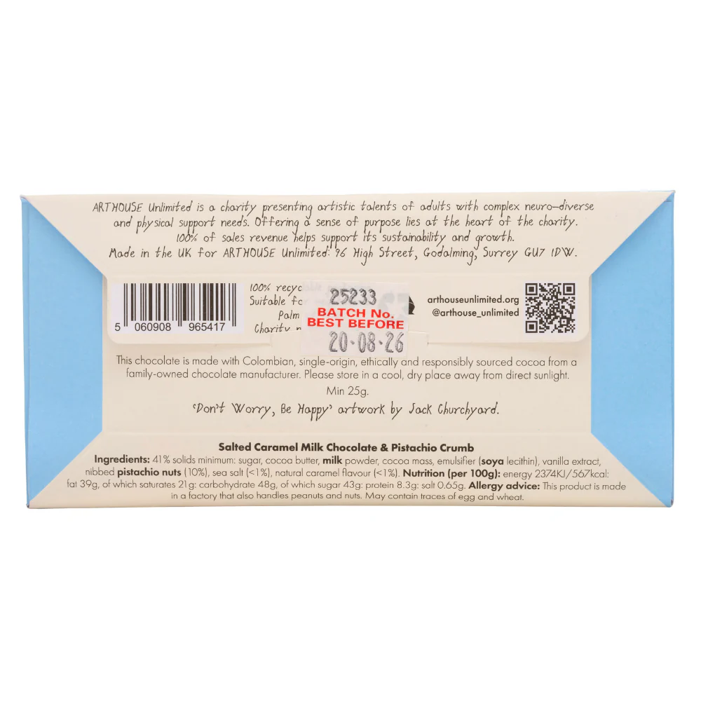 
                  
                    BE HAPPY Milk Chocolate
                  
                