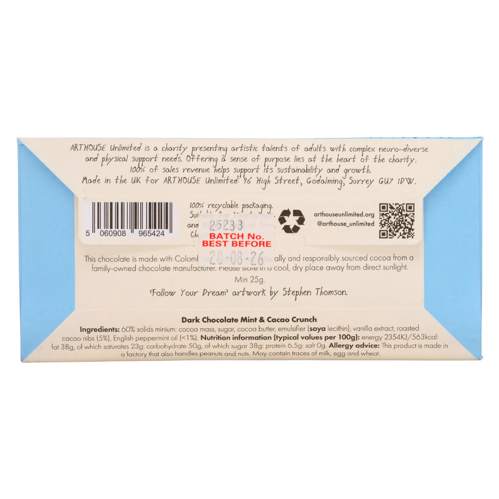 
                  
                    FOLLOW YOUR DREAM Dark Chocolate
                  
                