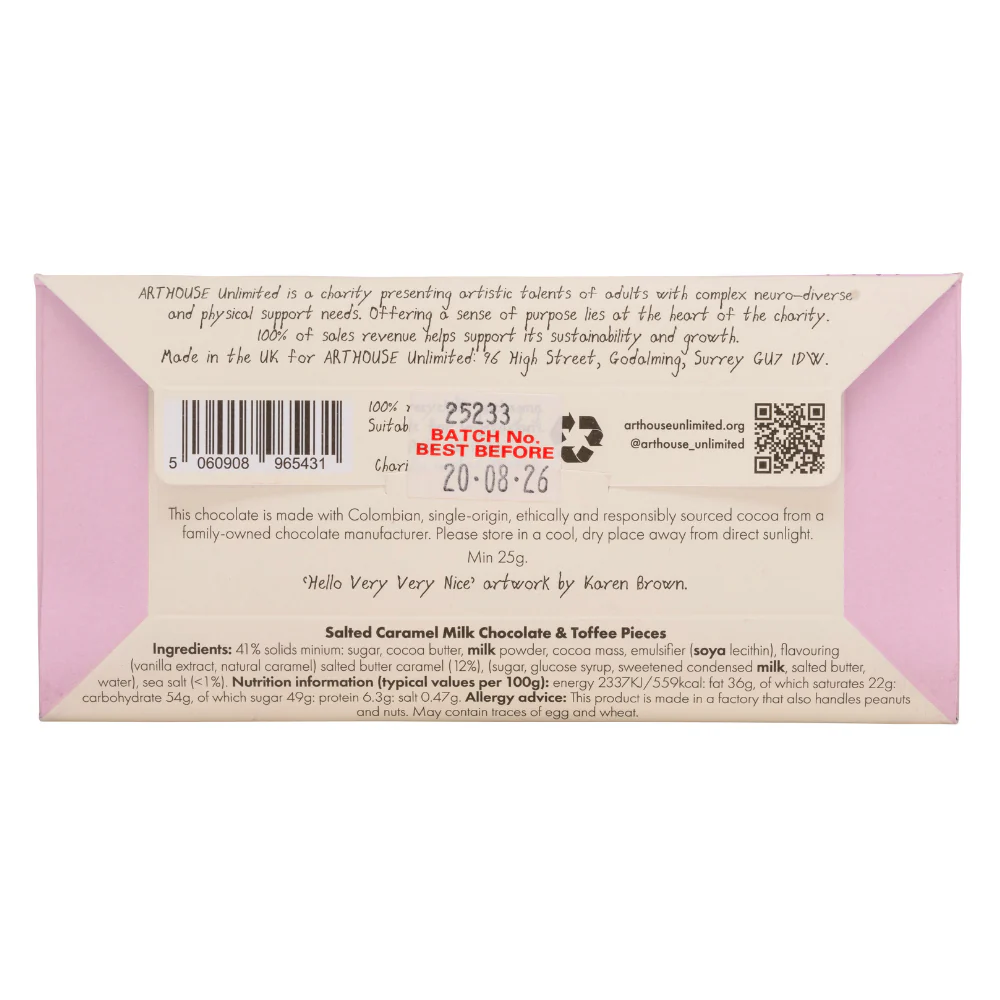 
                  
                    HELLO VERY NICE Milk Chocolate
                  
                