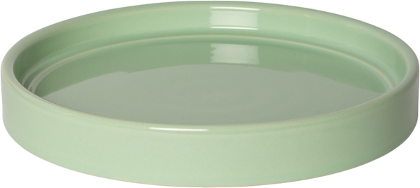 
                  
                    Large Mint Stripes Saucer Flowerpot
                  
                
