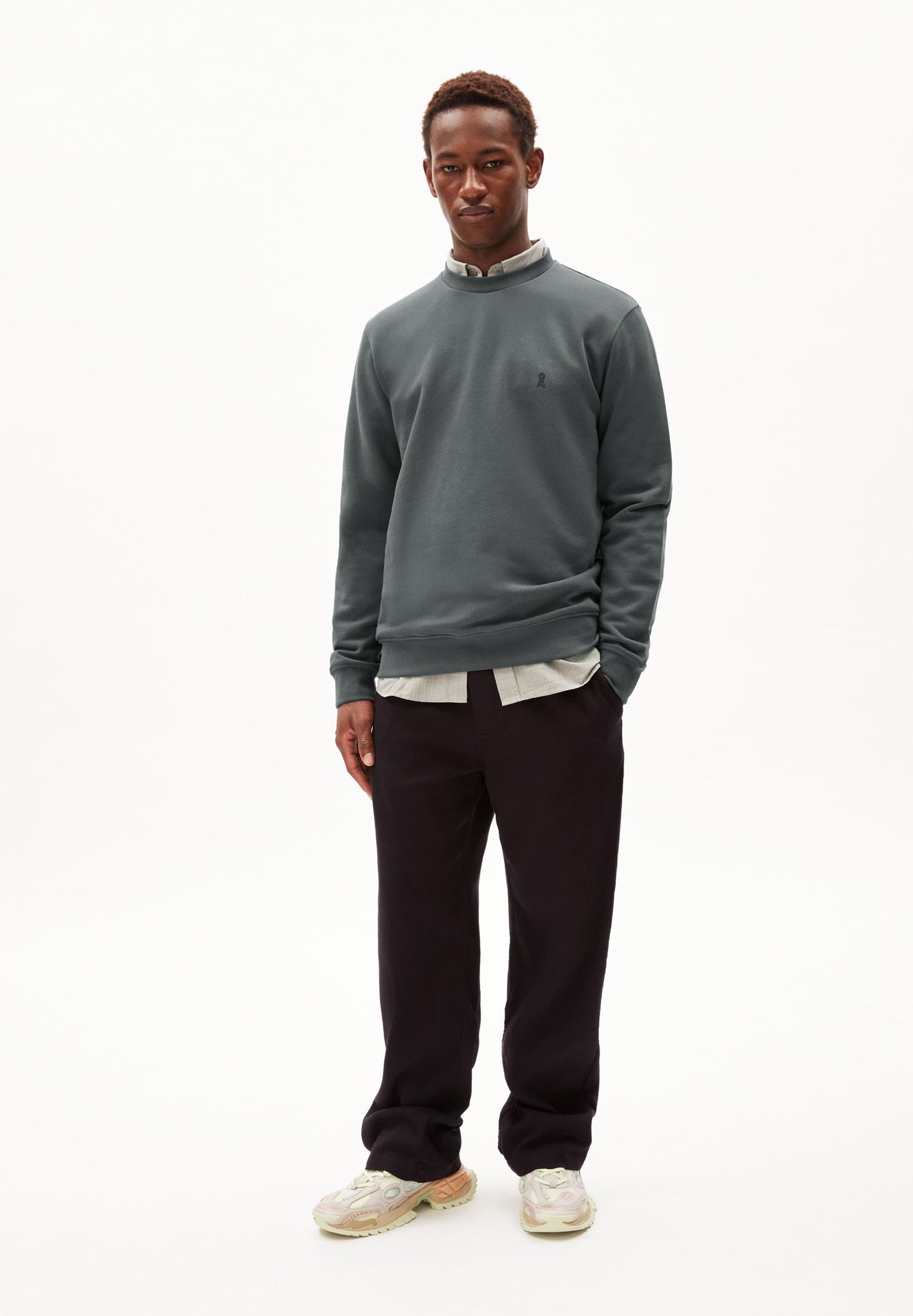 
                  
                    BAARO COMFORT Space Steel Regular Pullover
                  
                