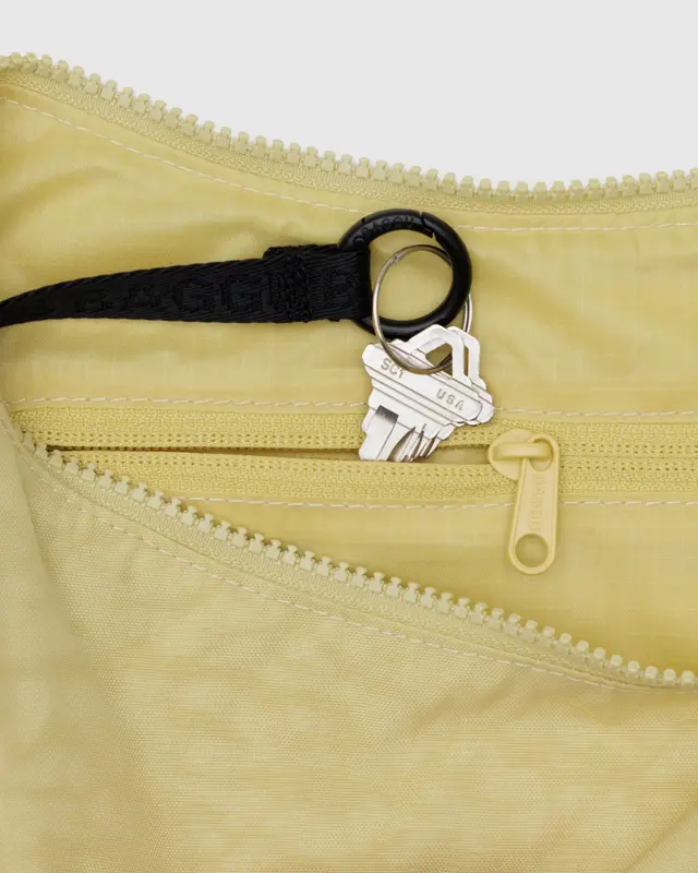 
                  
                    Butter Medium Nylon Crescent Bag
                  
                