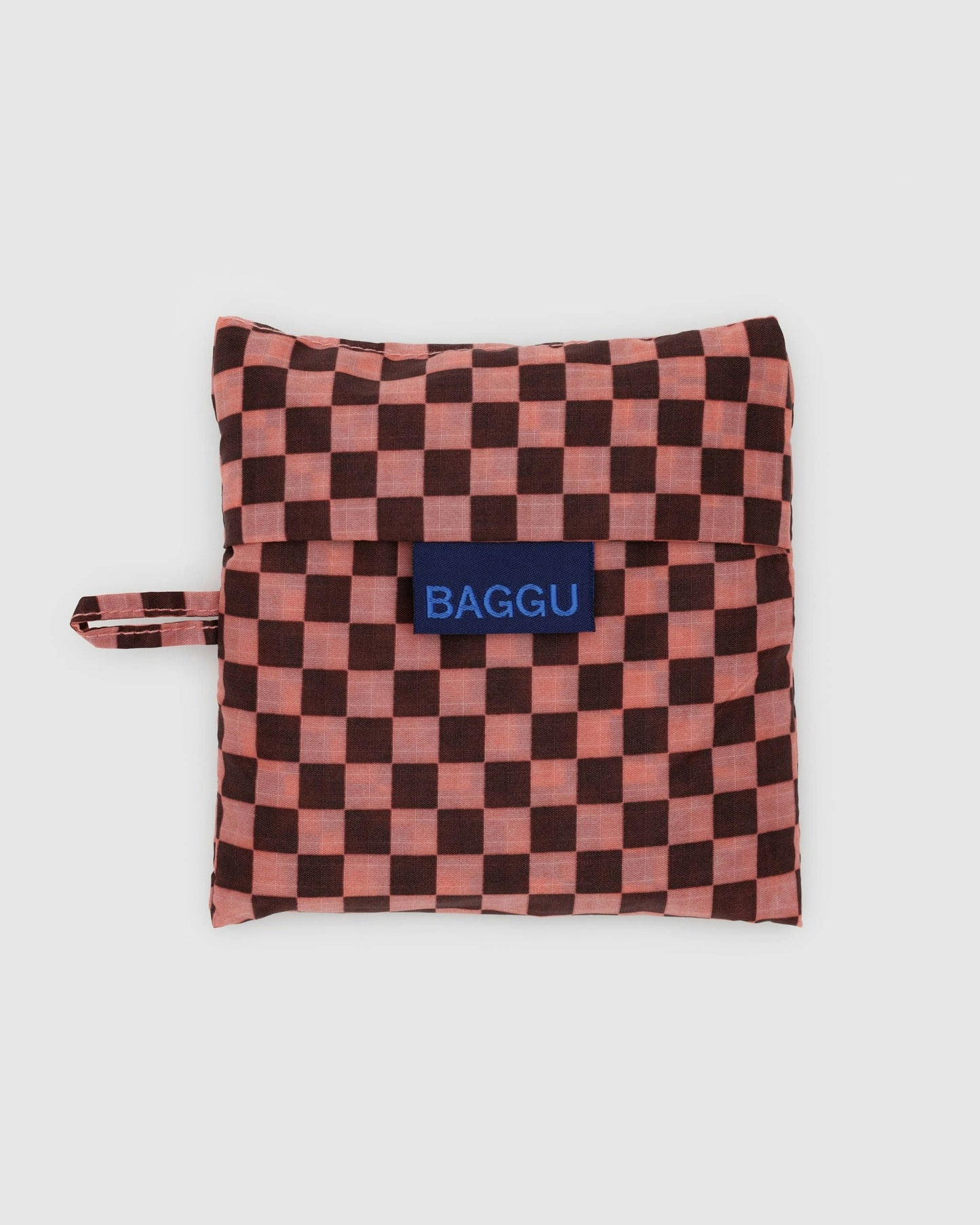 
                  
                    Baggu-Tasche Standard mit Karomuster in Rosa und Braun
                  
                