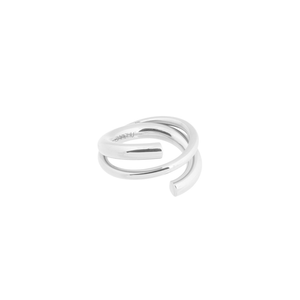 19 Silver Cutted Ring