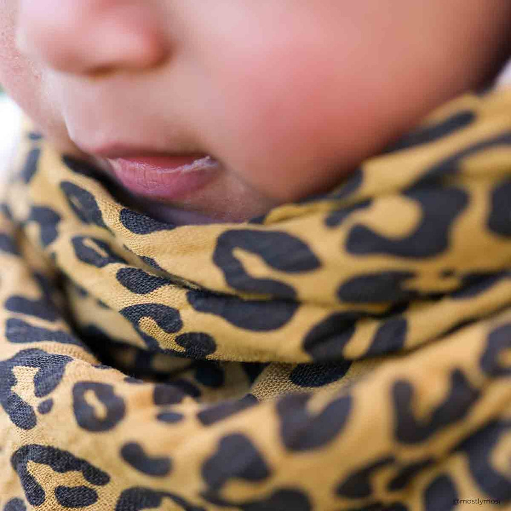 
                  
                    Caramel Leopard Print Swaddle
                  
                