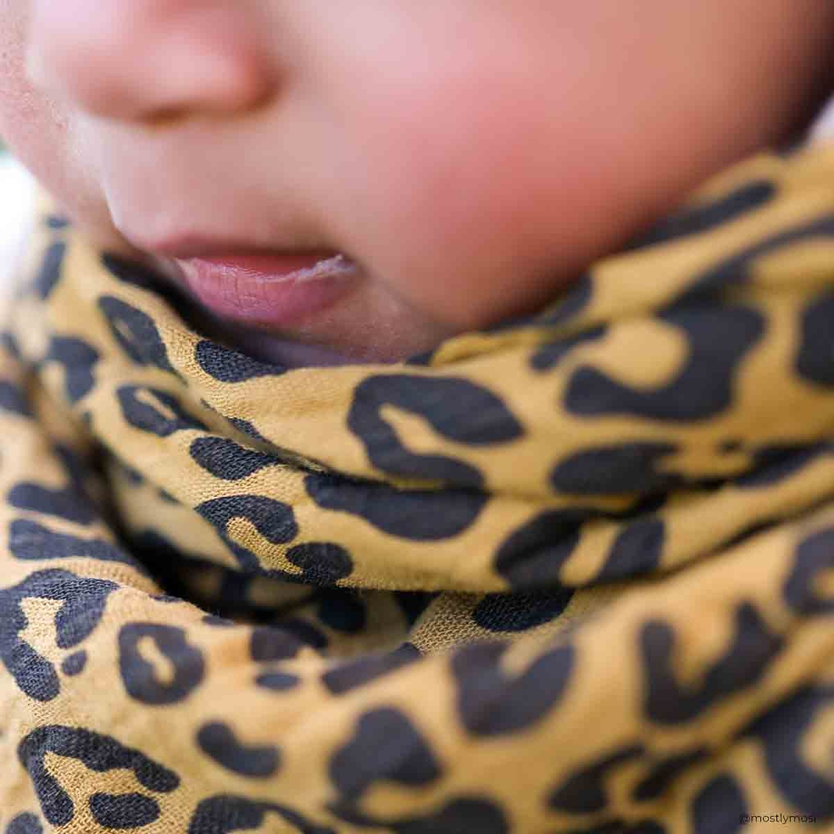 
                  
                    Caramel Leopard Print Swaddle
                  
                
