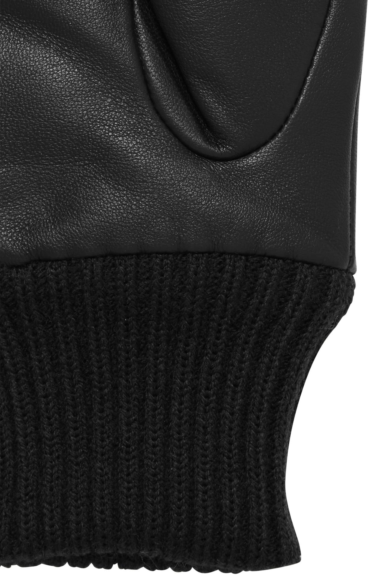 
                  
                    IANILLA Black Leather Gloves
                  
                