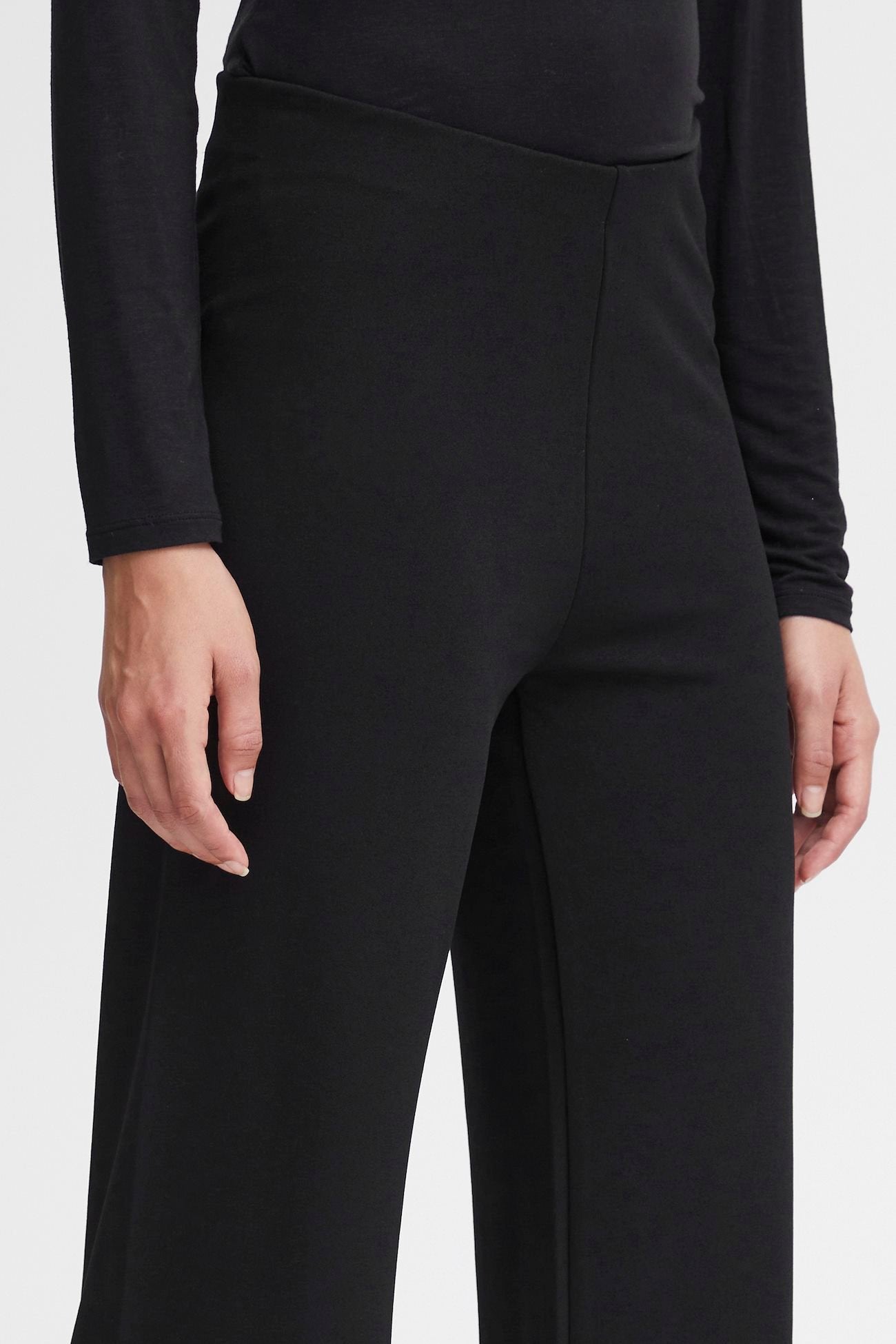 
                  
                    IHKATINE Black Trousers
                  
                