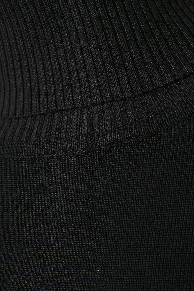 
                  
                    MILASZ Black Rollneck Jumper
                  
                