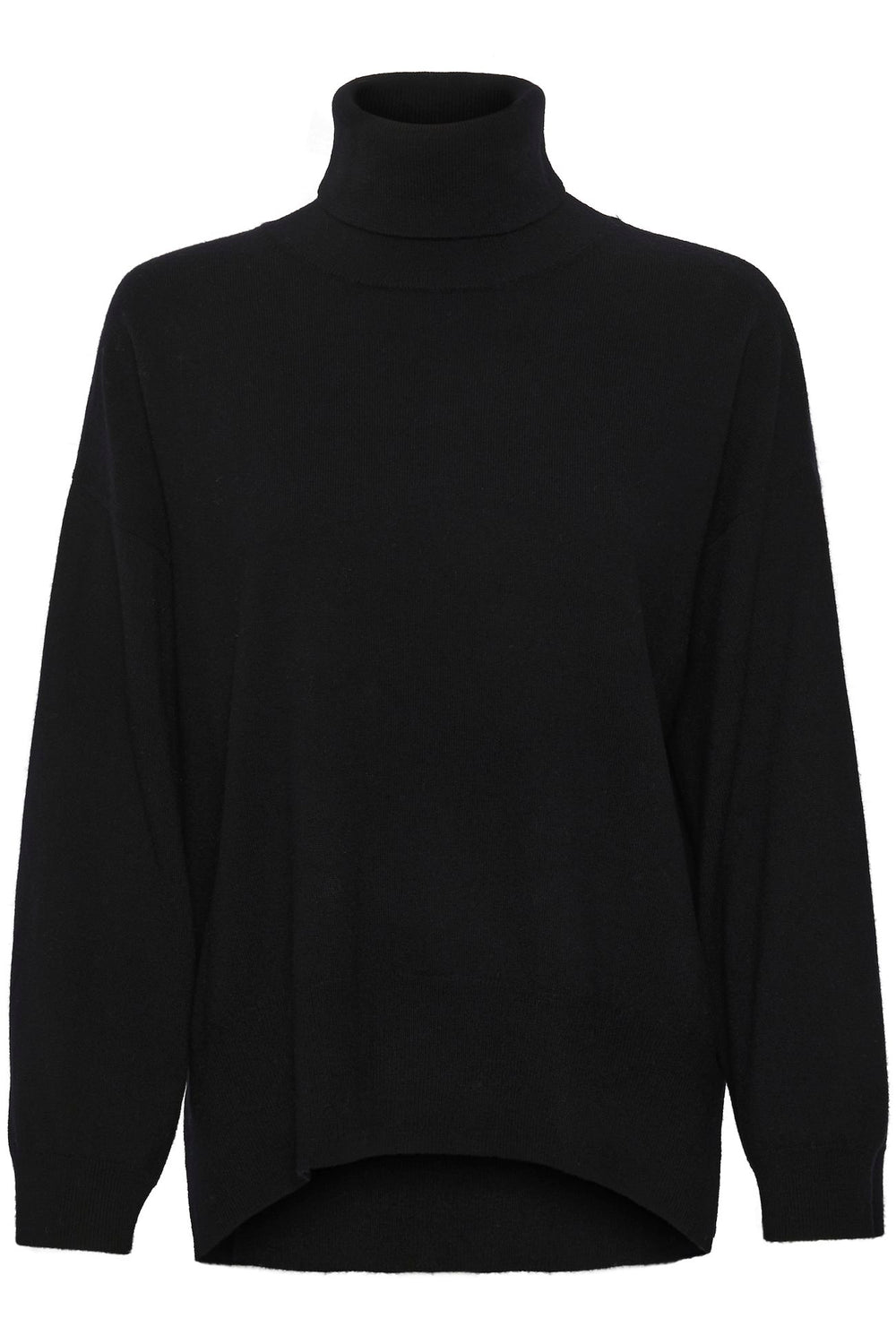 SLMOLINA Black High Neck Jumper